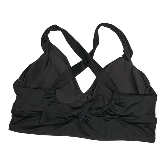 Athleta Plunge Bikini Top A-C Black NWT - Picture 2 of 3